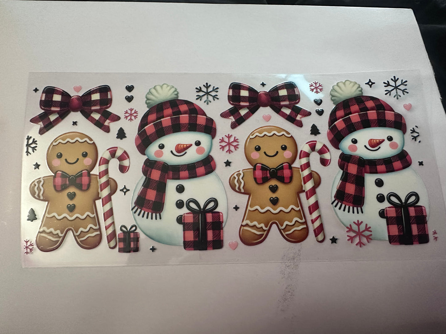 Gingerbread snowmen
