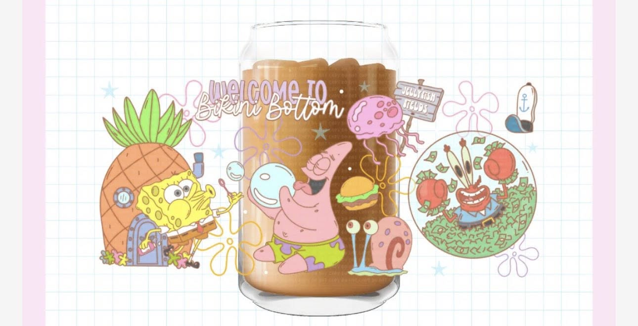 Spongebob and friends