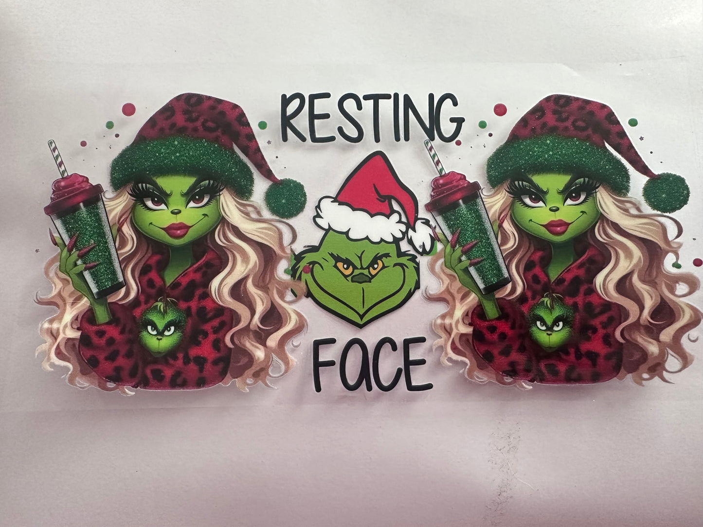 Resting grinch face