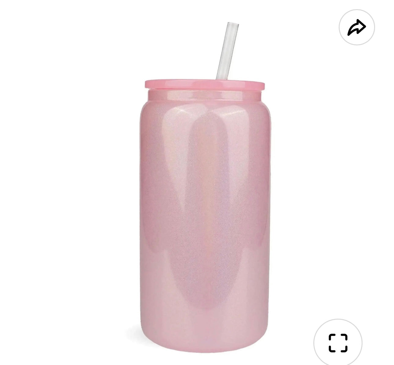 16oz Glass can