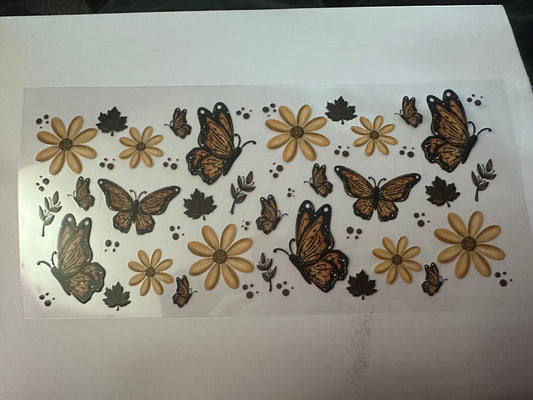 Butterfly fall