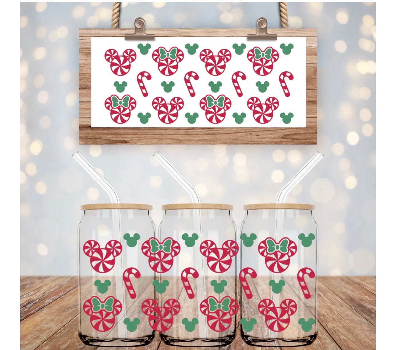 candy cane mickey