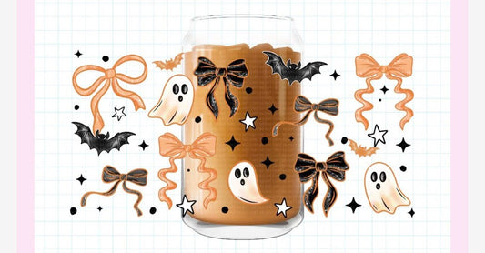 Orange Ghost Bows
