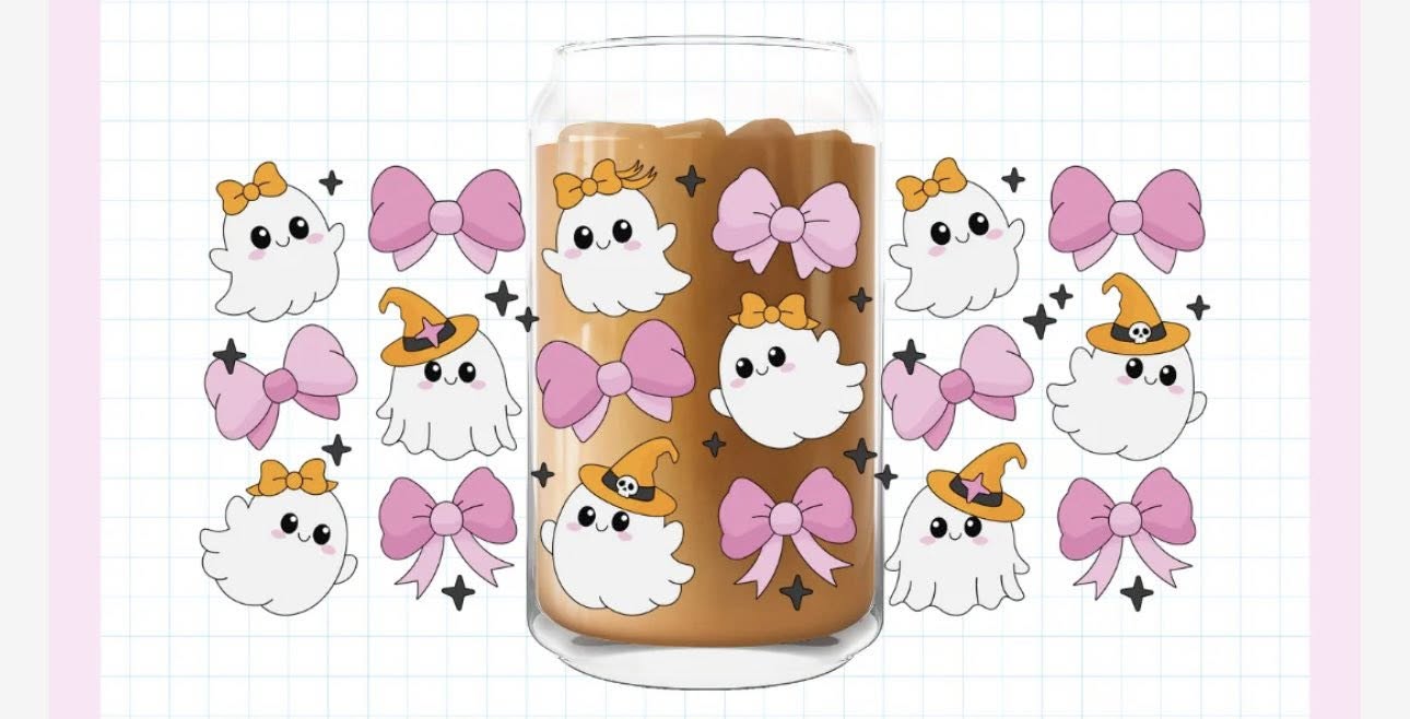 Cutesy Ghosts and bows