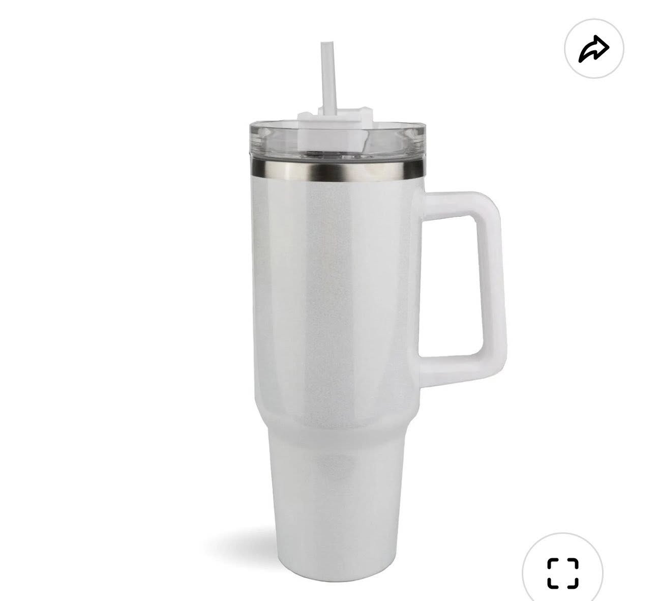 White Glossy 40oz