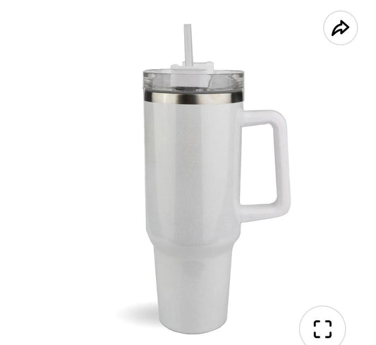 White Glossy 40oz