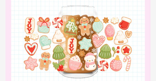 Pastel Christmas Cookies