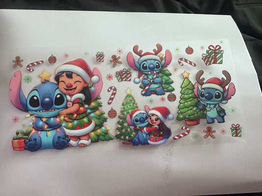 Blue guy christmas