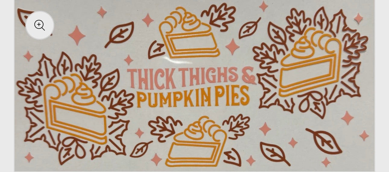 thick thighs pumpkin pies