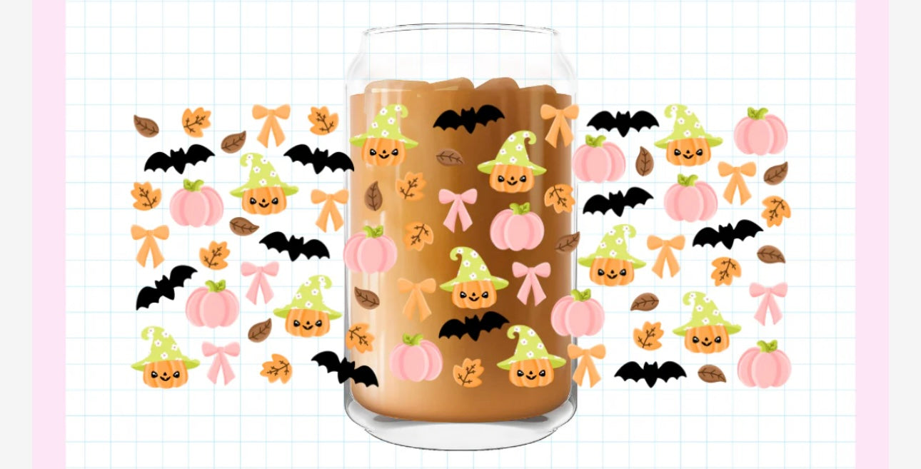 Bows and pumpkins