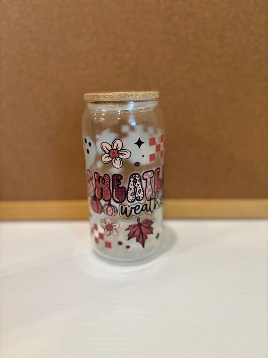 Sweater weather- 20oz Glass