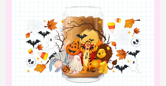 Fall Pooh and friends