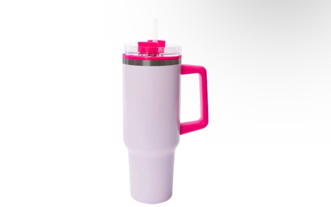 40oz Two toned Pink