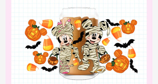 Mummy mickey and minnie
